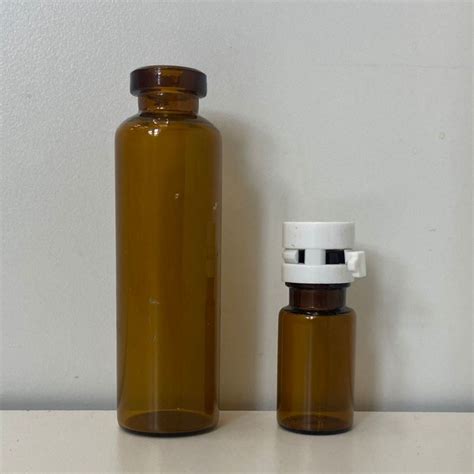 Customized Ml Clear Neutral Pharmaceutical Crimp Tubular Glass Vial