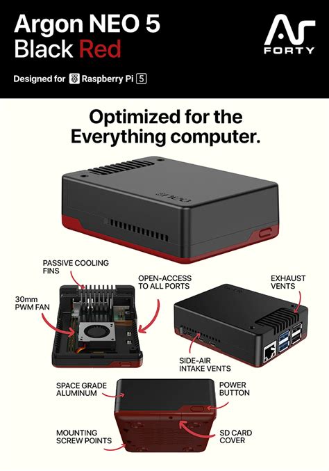 Argon Neo Bred Raspberry Pi Case