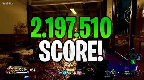 2 2 MILLION SCORE COD Black Ops 4 ZOMBIES CLASSIFIED RUSH GAMEMODE