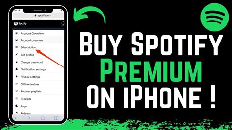 How To Buy Spotify Premium On Iphone Youtube