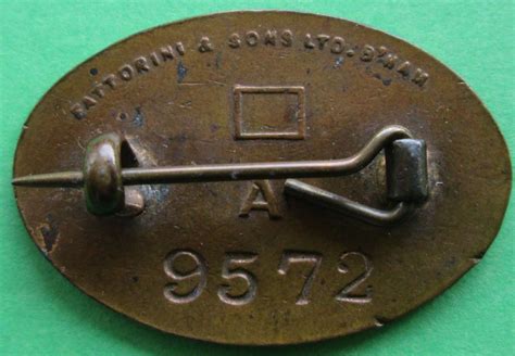 Railway Service Pin Badge For London Midland Scottish Railway