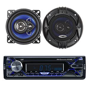 Lecteur MP3 De Voiture PNI Clementine 8550BT Avant Amovible 4x45w