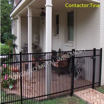 High Performance Steel Security Fence Ornamental Wrought Iron Fencing