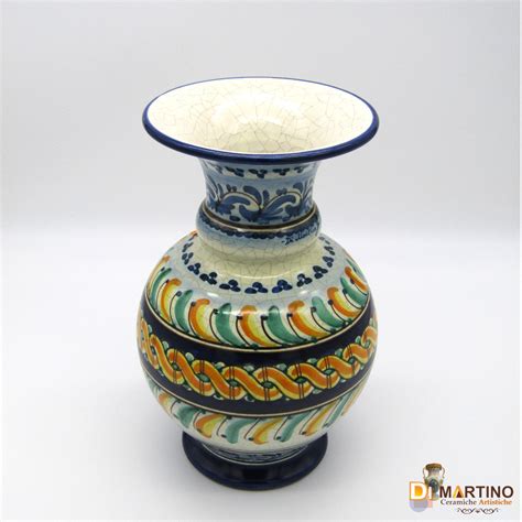 Vaso Boccia Con Collo Ceramiche Artistiche Di Martino