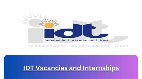 X1 Idt Vacancies 2024 Latest Jobs For Matriculants Available