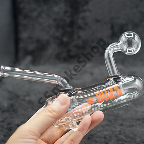 Thick Glass Oil Burner Bubbler Cylinder Design Ssmokeshop