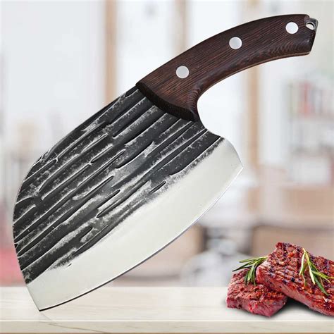 Jual ALLWIN Pisau Dapur Daging Stainless Steel Forged Cleaver