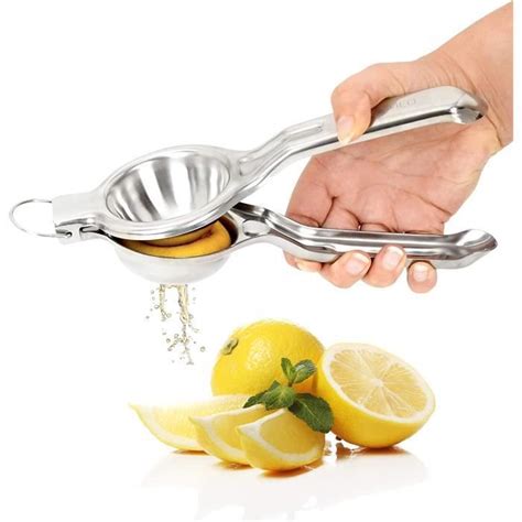 Gourmeo Presse Agrumes Manuel Inox Presse Citron En Acier Inoxydable