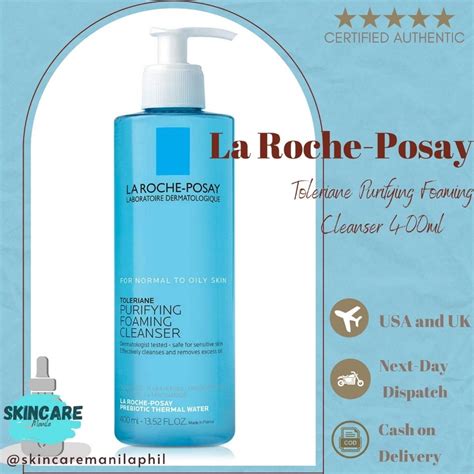 La Roche Posay Toleriane Purifying Foaming Facial Cleanser 400ml 13 52