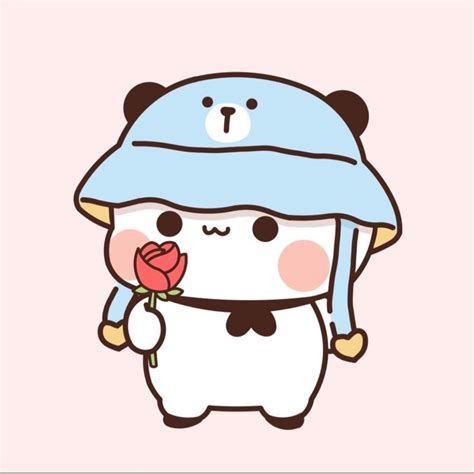 ๑•̀ㅂ•́ﾉ ♡ ʙᴇᴀʀ And ᴘᴀɴᴅᴀ Cute Love Cartoons Cute Wallpapers Cute