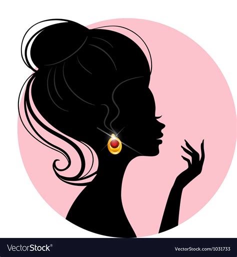 Woman Silhouette Royalty Free Vector Image Vectorstock