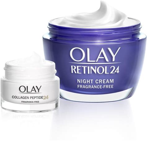 Olay Retinol Moisturiser Night Cream With Retinoid And Vitamin B3 50ml Includes Collagen