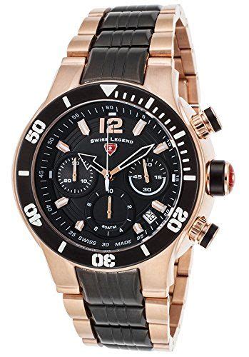 Swiss Legend Men S Sm Rg Bb Sharkarma Analog Display Swiss