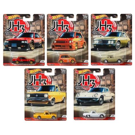 Hot Wheels Car Culture Japan Historics 3 JH3 Set Of 5 Shopee Malaysia