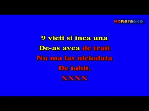 PEPE 9 Vieti KARAOKE YouTube