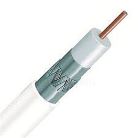 Commscope Rg6 2281 77 Tri Shield Plenum Coaxial Cable White Sedectro