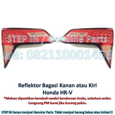 Jual Reflektor Lampu Bagasi SATUAN Honda HRV Belakang HR V Stoplamp