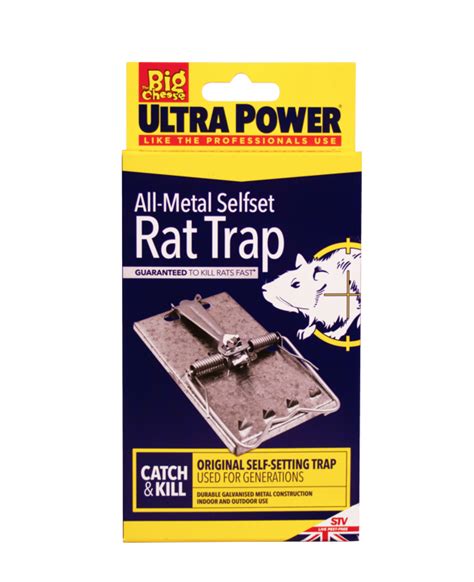 Ultra Power All Metal Self Set Rat Trap Yarm Diy