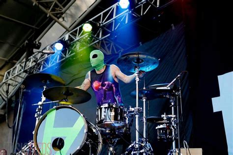 Tyler Joseph And Josh Dun Of Twenty One Pilots In Australia Skeleton