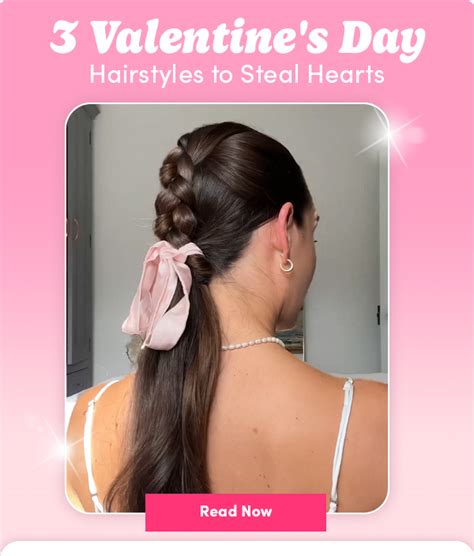 Easy Valentine’s Day Hairstyles 💕 Coco And Eve