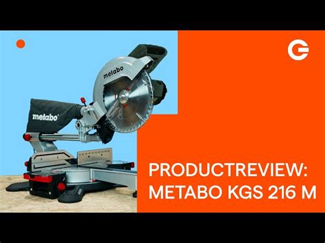 Metabo KGS 216 M Afkortzaag 1500W 216 X 30mm Quick Hendel Met