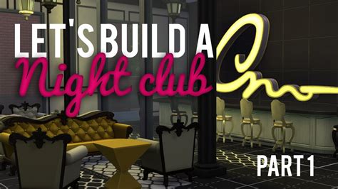 Sims 4 Nightclub Build