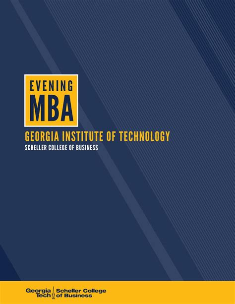 2021 Evening MBA Program at the Georgia Tech Scheller College of ...