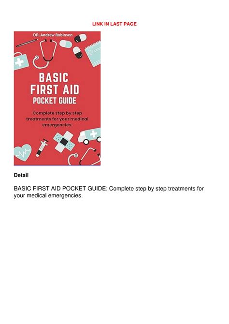 Ppt Download⚡️[ebook] ️ Basic First Aid Pocket Guide Complete Step