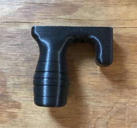 Stl File Mp5k Style Vertical Grip Mlokkeymod 🔫・3d Printer Design To