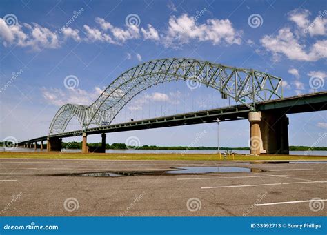 Memphis Bridge Immagine Stock Immagine Di Cielo America 33992713