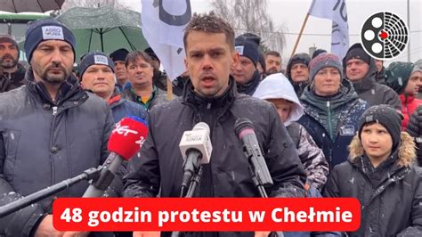 Micha Ko Odziejczak Agrounia Jeste My Po Godzinach Protestu W