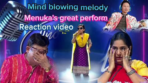 Song Reaction Video Menuka Paudel Indian Idol Credit For Sony