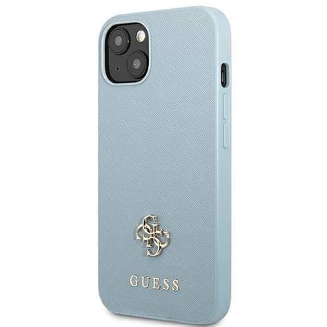 Oryginalne Etui Iphone Guess Hardcase Saffiano G Small Metal Logo