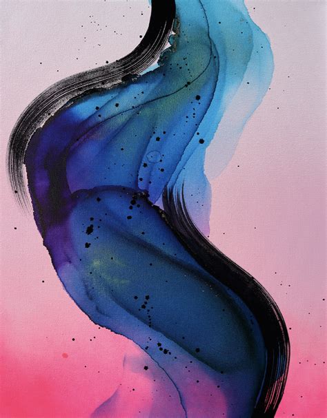 How Soo Kim Uses Heat And Ink To Create Flowing Artworks Artwork Archive