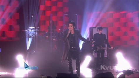 Adam Lambert Strut Live On Ellen Youtube