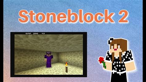 Mining And End Dimensions On Stoneblock Youtube