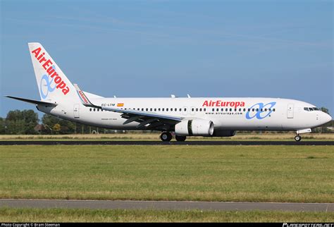 EC LTM Air Europa Boeing 737 85P WL Photo By Bram Steeman ID 646391