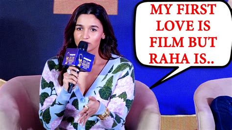 Alia Bhatt Reaction On Balancing Career With Daughter Raha Kapoor Youtube