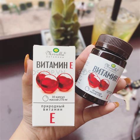 [chính Hãng] Vitamin E đỏ 270mg Mirrolla Của Nga 30v Shopee Việt Nam