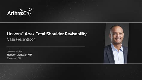 Arthrex Univers Apex Total Shoulder Revisability