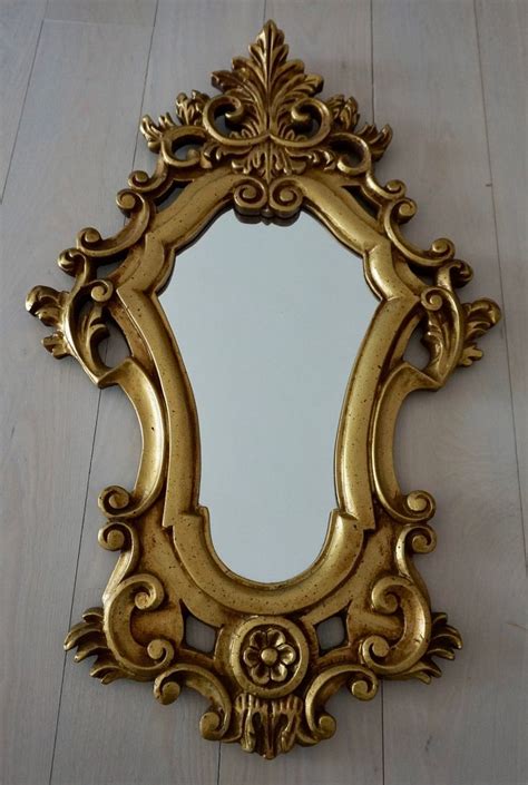 Ornate Gold Wall Mirror - Etsy | Gold mirror wall, Mirror wall, Gold walls