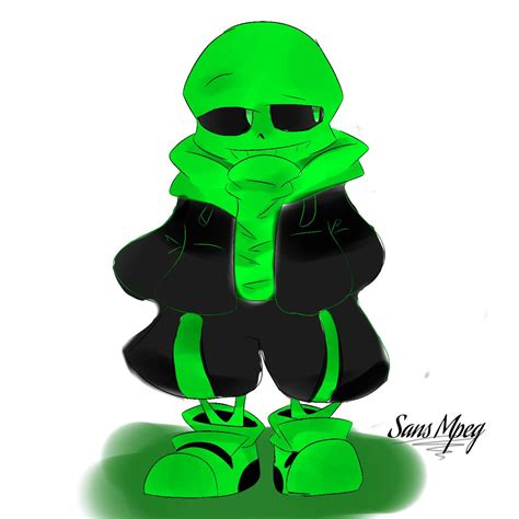 Green sans by sansmpeg on DeviantArt