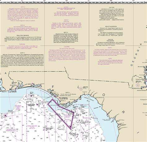 Nautical Chart Of Gulf Of Mexico Vintage Home Deco Style Old Etsy