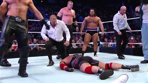 Triple H Pedigree On Ryback Smackdown November 21 2014 YouTube