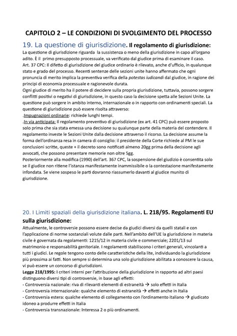 Argomenti Di Diritto Processuale Civile 1