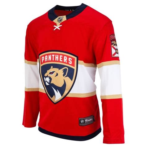 Florida Panthers Fanatics Premier Breakaway Blank Adult Hockey Jersey