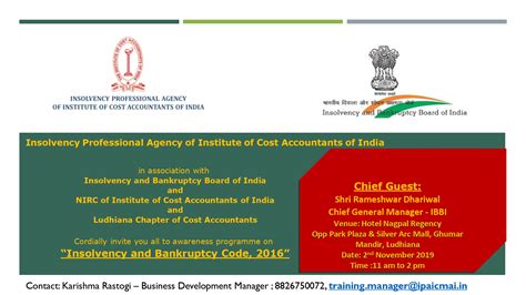 Ipa Of Institute Of Cost Accounts Of India