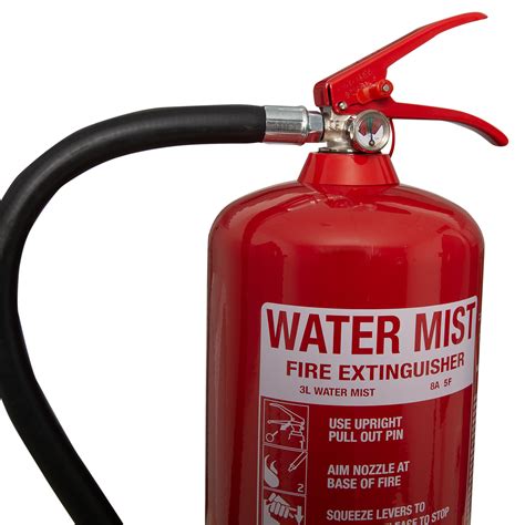 3ltr Water Mist Fire Extinguisher Ultrafire Safelincs Approved