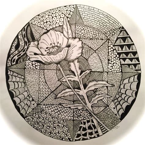 Pin De Ettigirb Debouz En Sgraffito En Arte Zen Zentangle