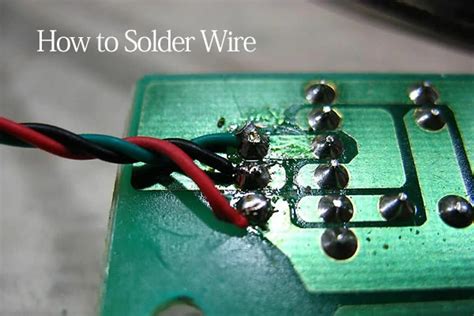 Soldering Tips: How to Solder Wires to PCB Board_AiXun